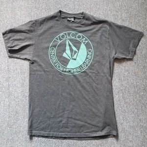Volcom center higher learning grey tshirt